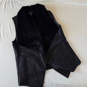 Alfani Faux Fur Lined Vest